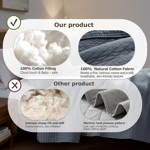 Palassio lightweight quilt suitable for hot sleepers and pet-friendly homes.