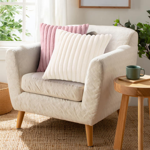 Pallene cozy velvet texture adds warmth and tactile softness to any seating area
