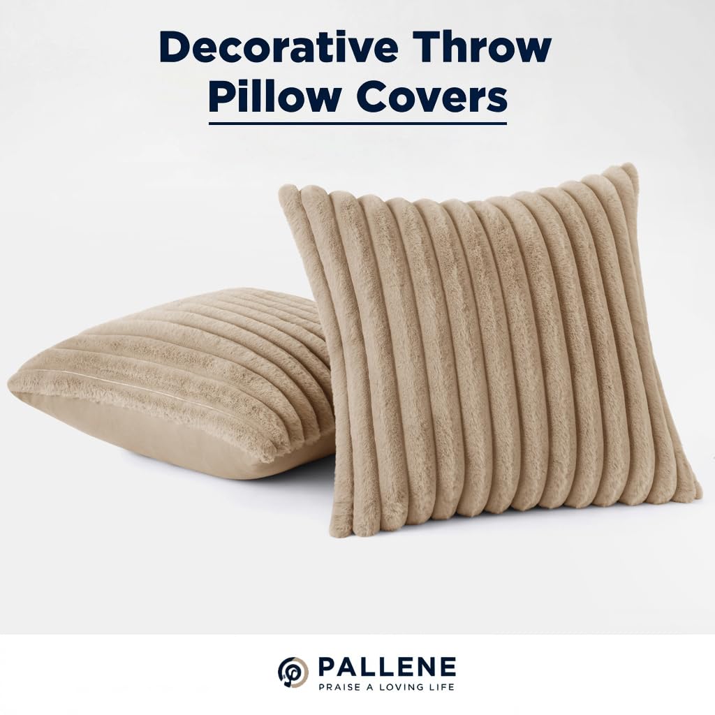 Pallene machine-washable pillow cover simplifies upkeep.