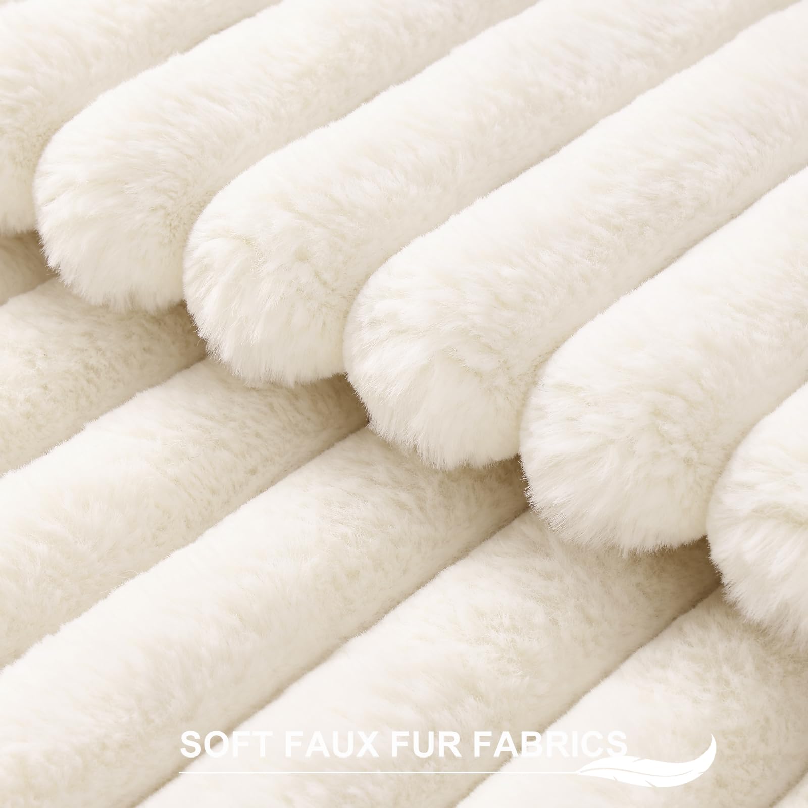 Pallene stripe-side velvet surface pillow cover adds chic contrast to sofas