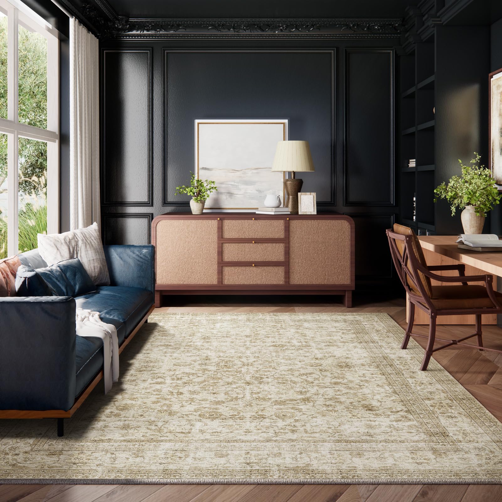 Palohom abstract vintage design elevates spaces with timeless texture.