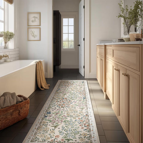 Palohom kitchen-runner beside sink for easy-care surfaces.