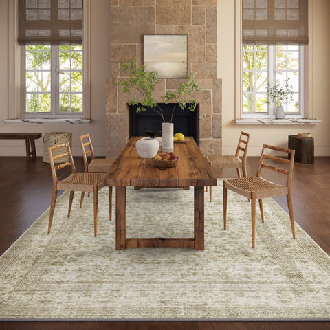 Palohom non-slip backing keeps the rug in place during busy days.