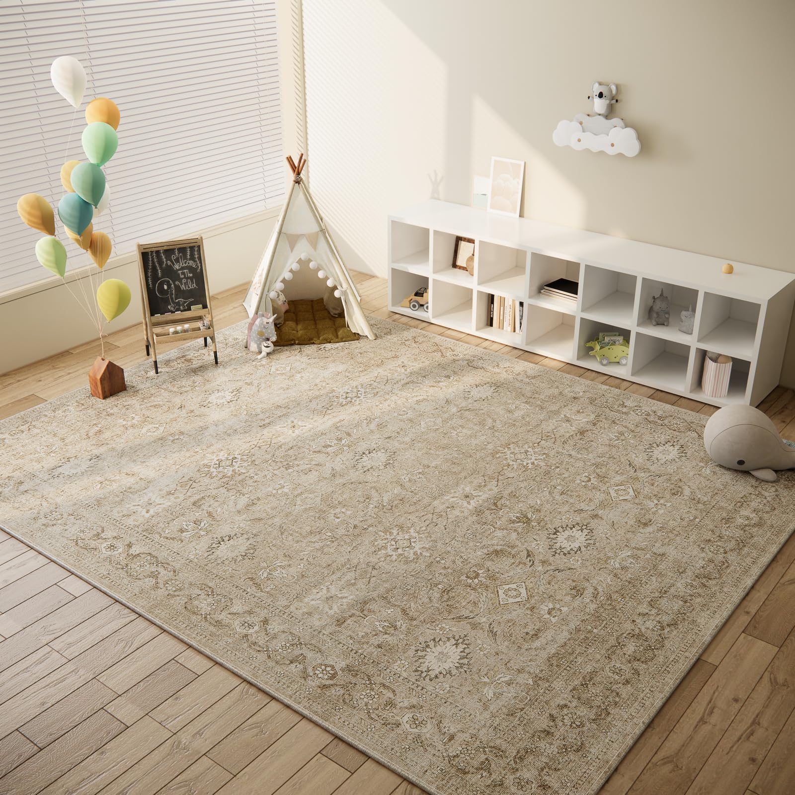 Palohom rug crease relief tip image demonstrating rest-and-flatten setup.