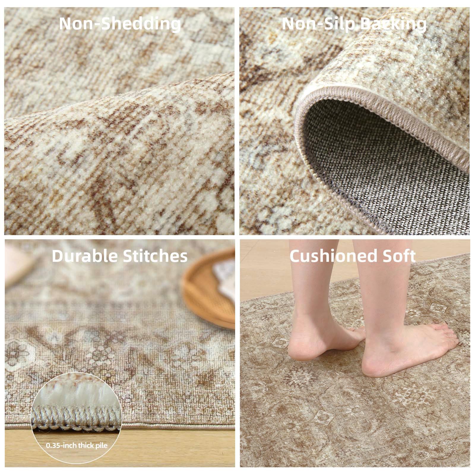 Palohom soft faux-wool texture underfoot for comfortable everyday use.