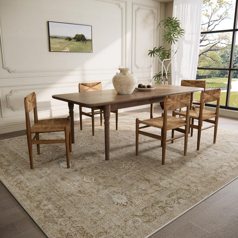 Palohom washable rug demonstrating machine-washable convenience and vibrant colors.