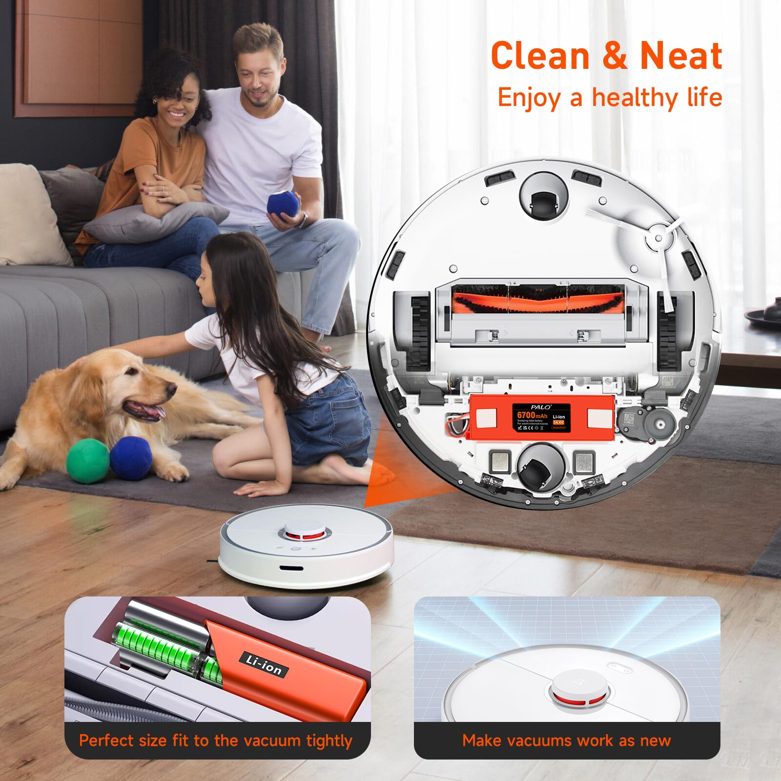 Palowextra compatible with Xiaomi Mijia E4 E5 C10 for straightforward upgrades.
