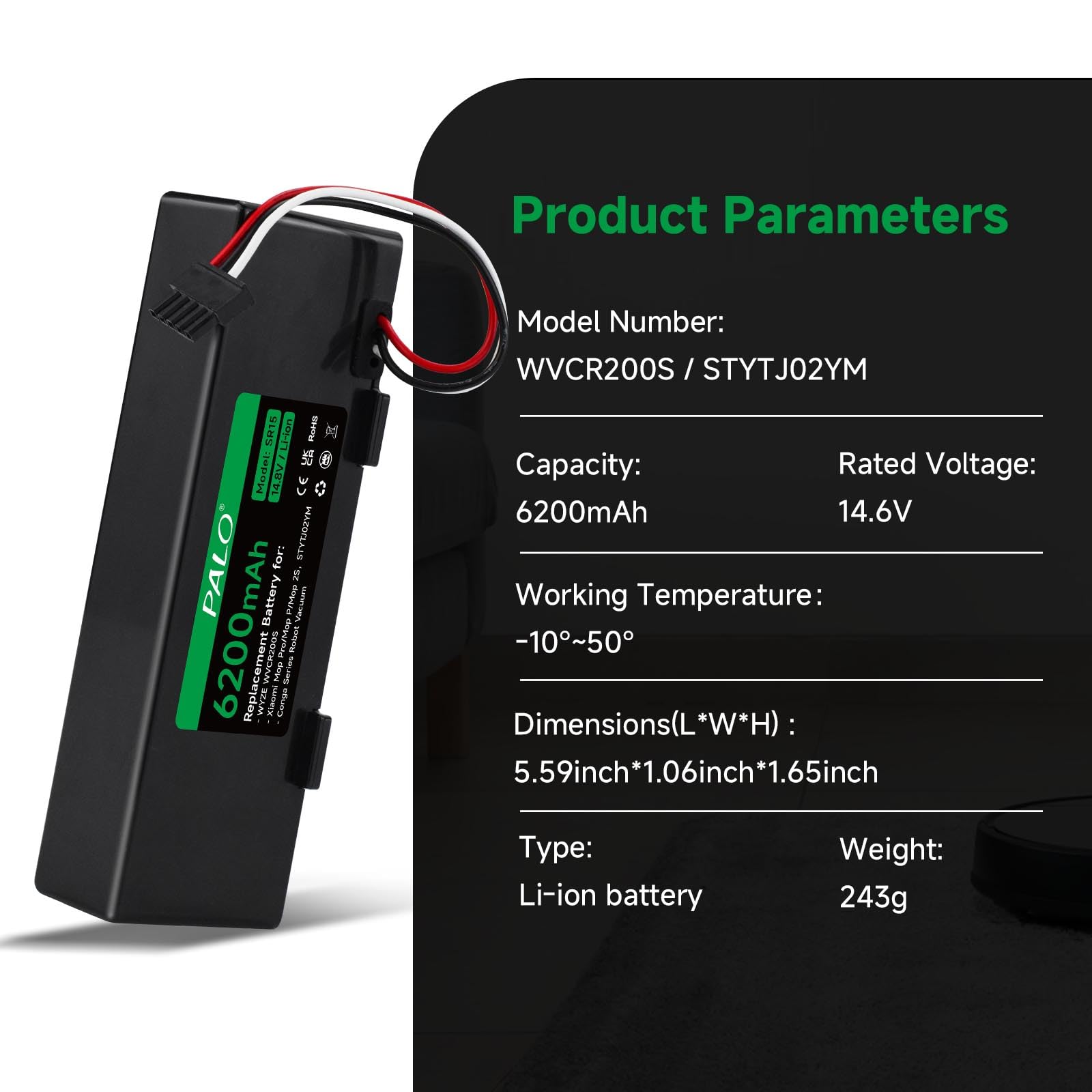 Palowextra includes screwdriver and cleaning brush for easy install.