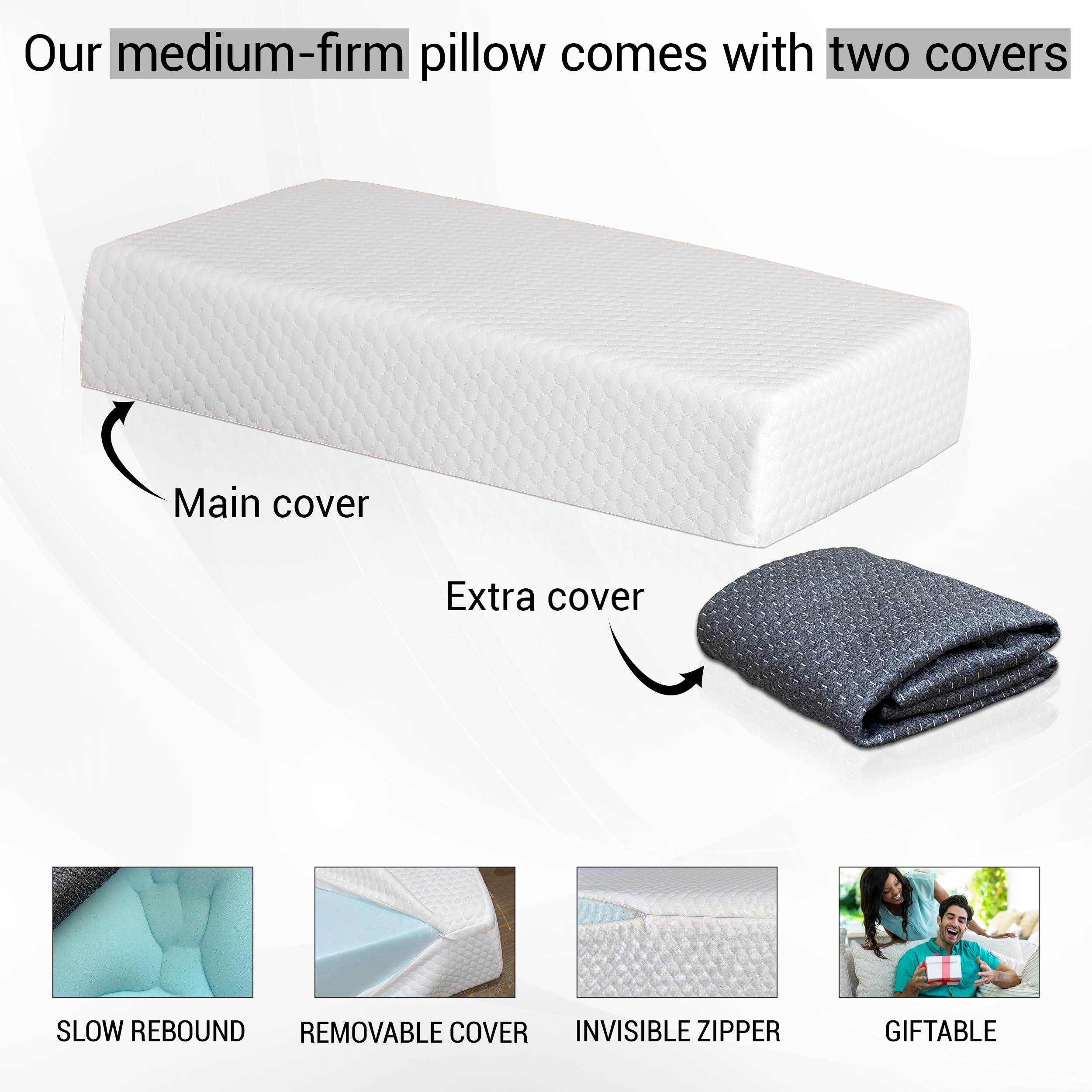 PALTEX pregnancy-friendly pillow cube for comfortable resting positions