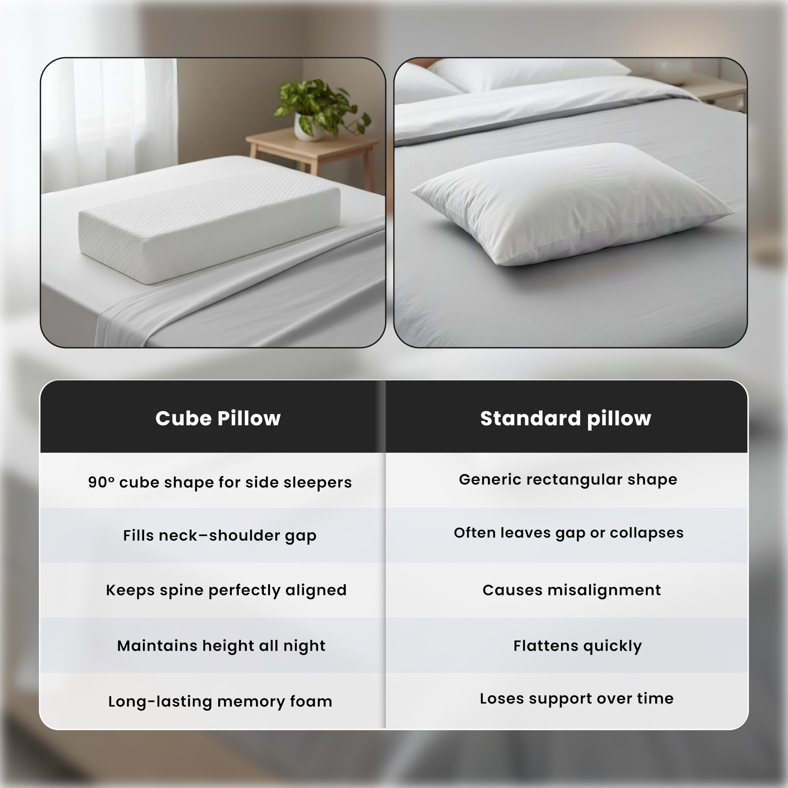 Two color covers white and gray for easy styling with PALTEX cube