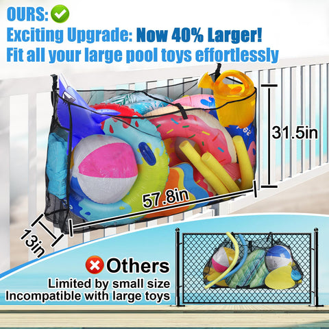 PAMASE storage bag with side pockets for small items.