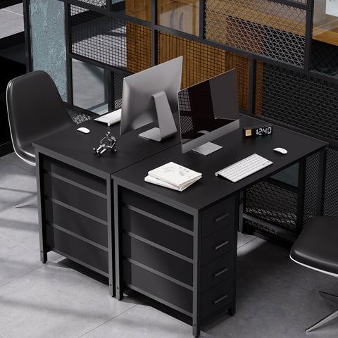 Compact Pamray desk placed in a small room corner for optimal space use.