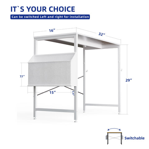 Pamray desk grey legs offering modern minimalist style