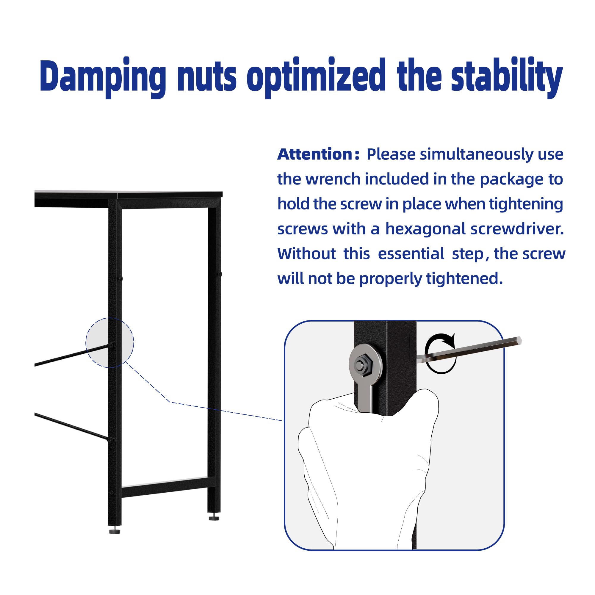 Pamray desk with X-back brace for added stability