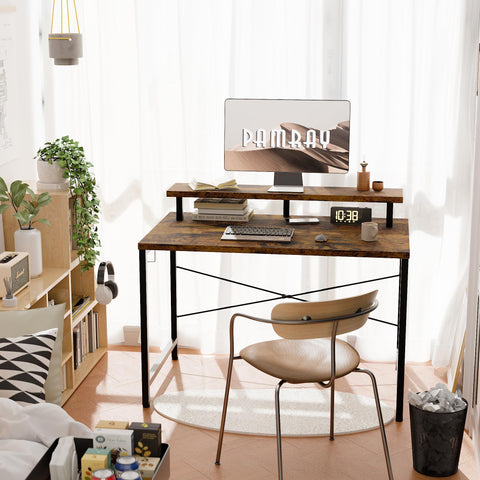 Pamray desk with side hook for headphones and small items