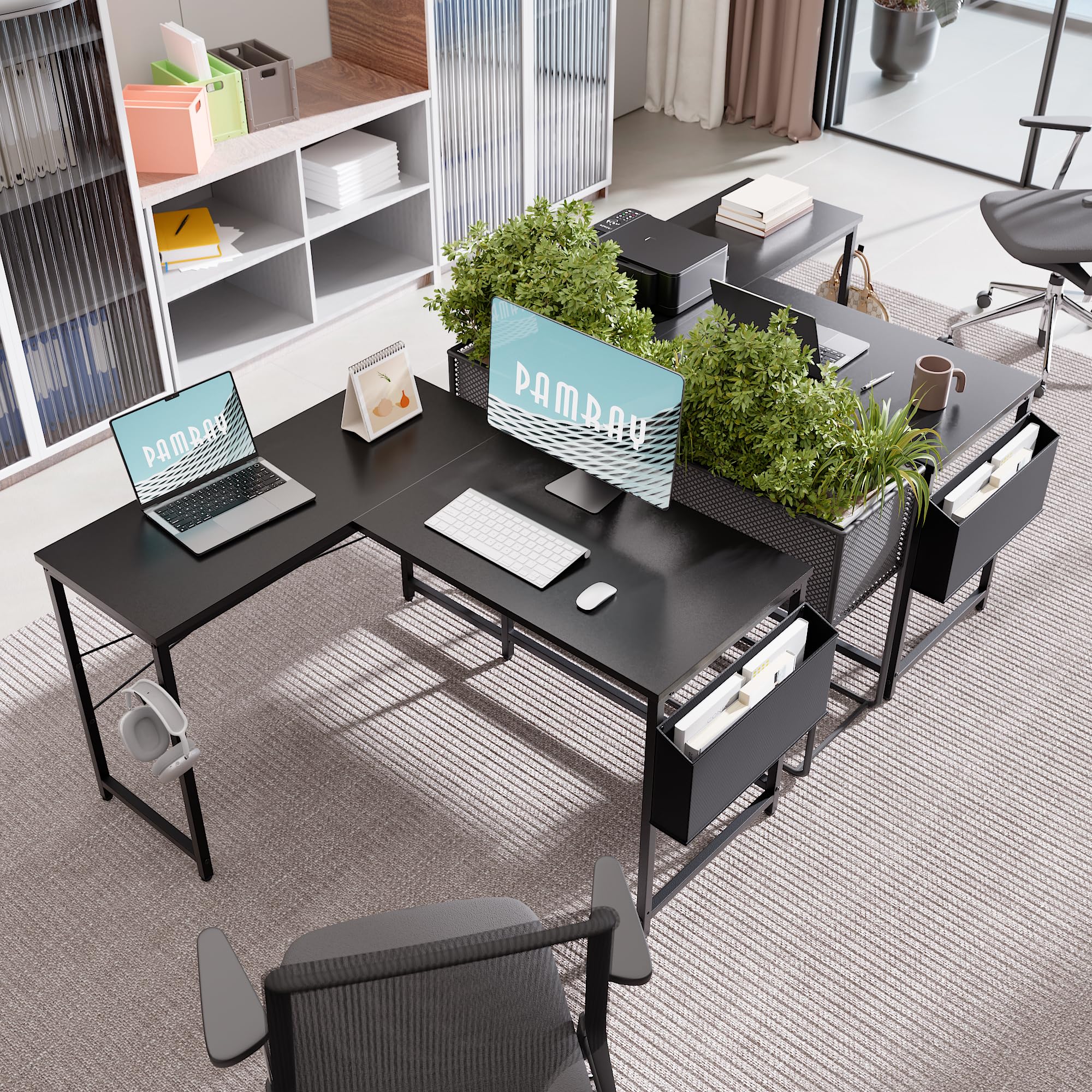 Pamray sturdy steel frame supports lasting durability during long study sessions.