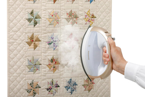 Panasonic 360 Freestyle wide soleplate glides smoothly for faster ironing.