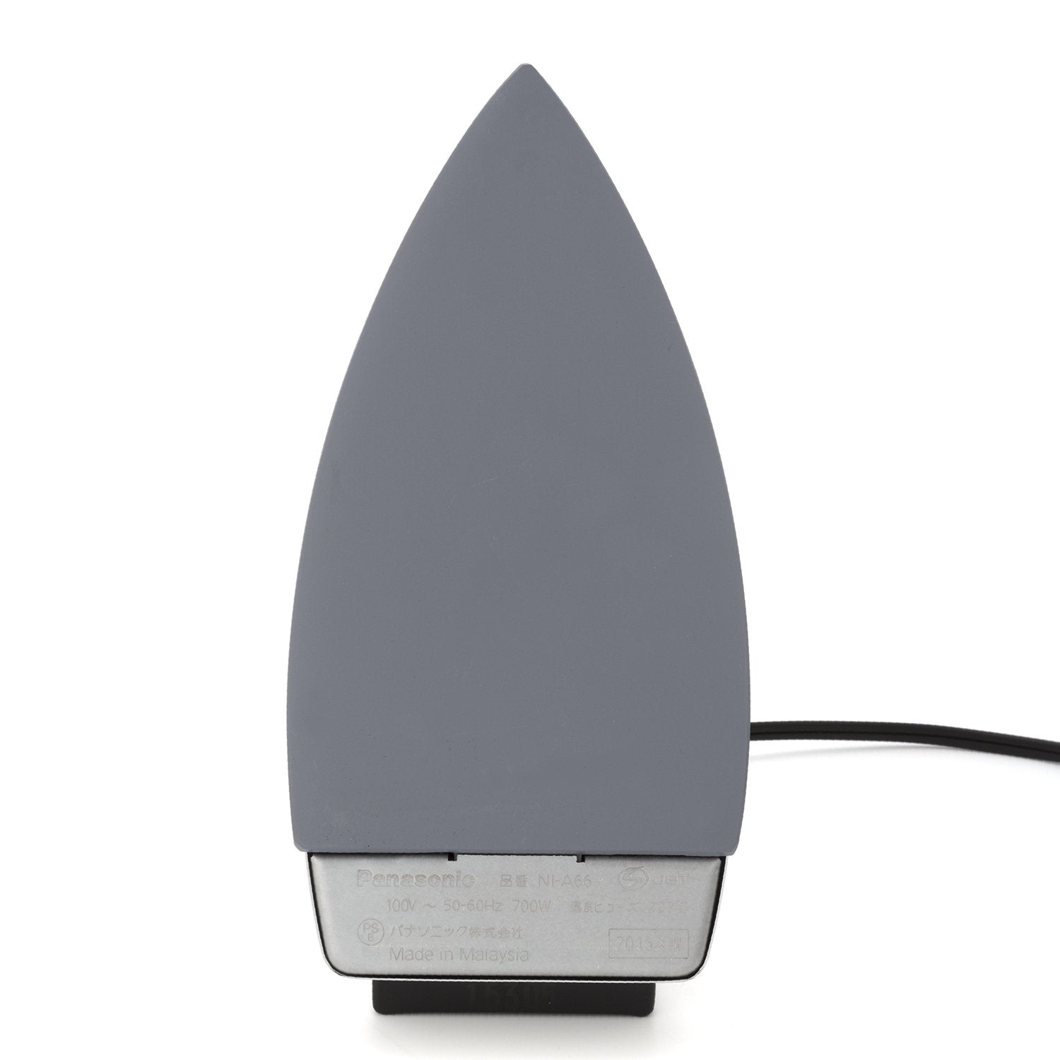Panasonic NI-A66-K dry iron sleek black finish fits modern kitchens.