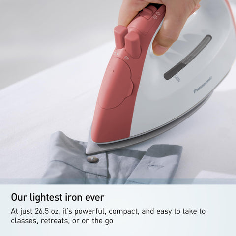 Panasonic NI-QL300R 50-second heat-up with steam and dry settings
