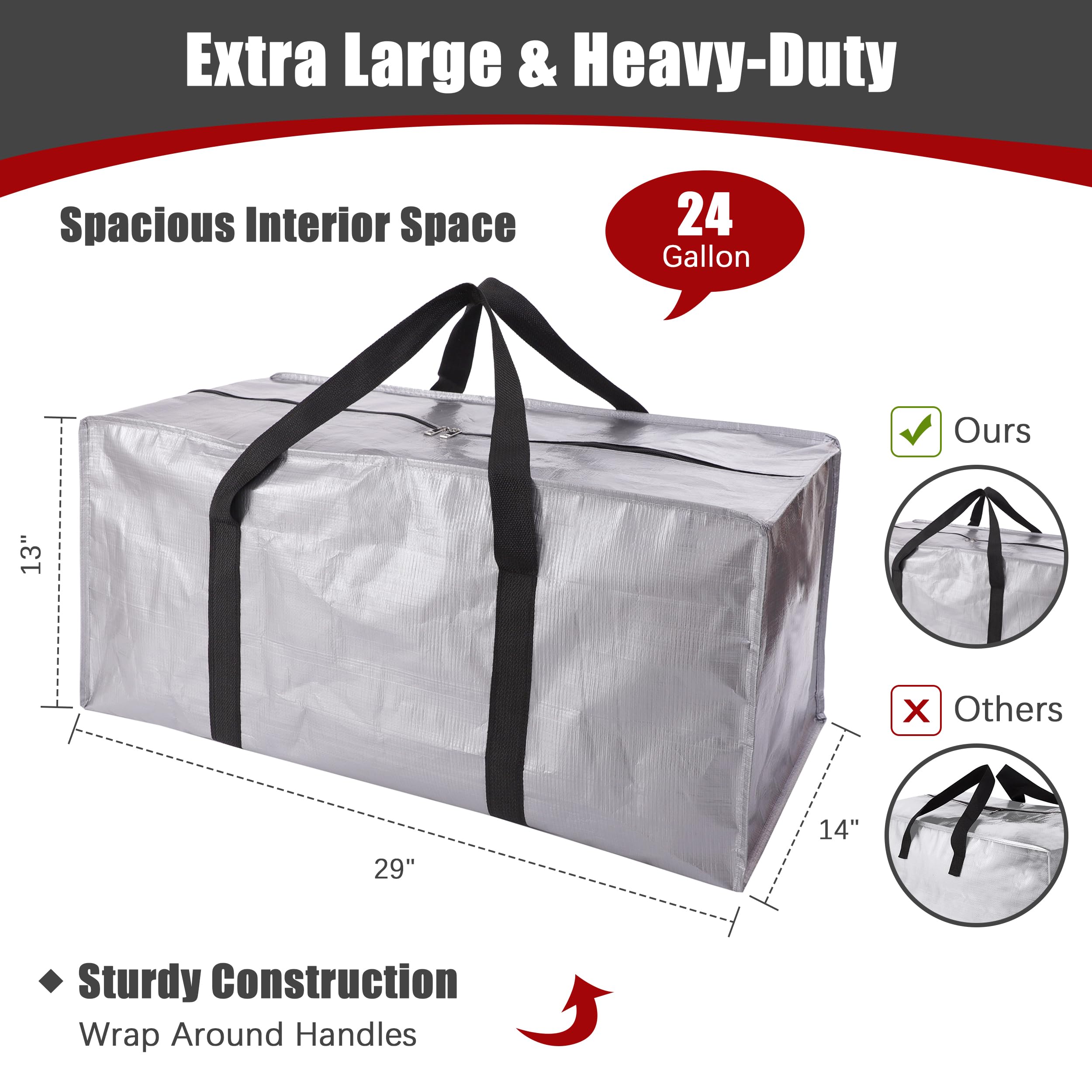 PANDA JOYS fold-flat design keeps closets organized when not in use.
