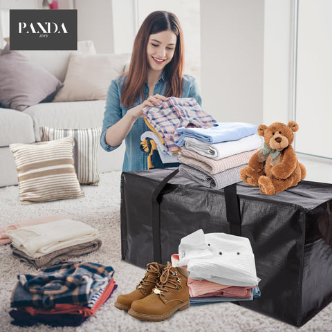 Panda Joys fold-flat design fits in drawers or under-bed storage.