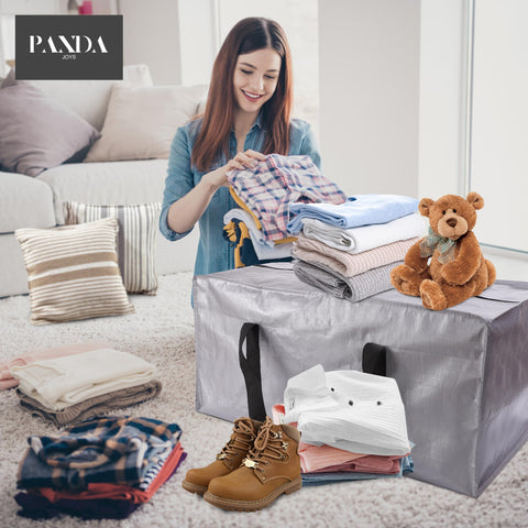 PANDA JOYS versatile bags organize clothes, toys, towels, and bedding.