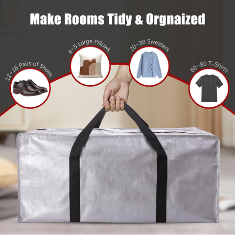PANDA JOYS side handles provide stability during loading and unloading.