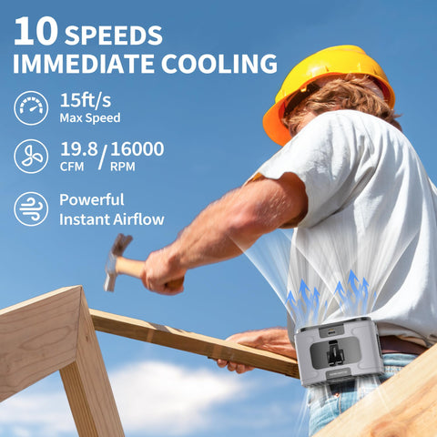 PANERGY dual fans with memory function maintain preferred airflow automatically