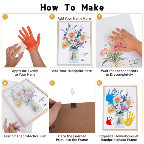 PANIED 12x16 art card provides a spacious canvas for tiny prints.