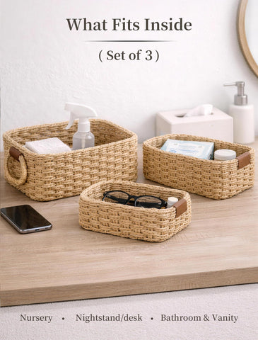 Panovox hand-held basket — easy-to-grab design ideal for quick tidyups.