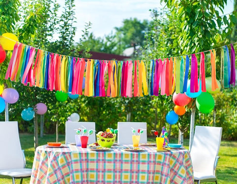 Pantipinky Ribbon Garland easy setup saves time during party prep.