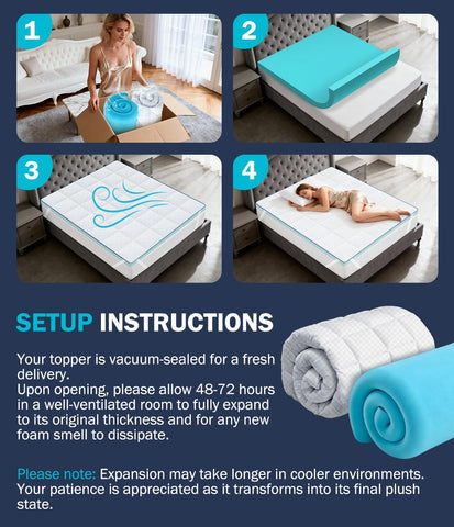 Panyu ready-to-use setup with minimal odor after airing.