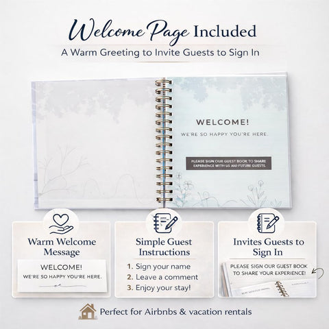 Ivory 100gsm pages in Paper 'n Such guest book for smooth handwriting.