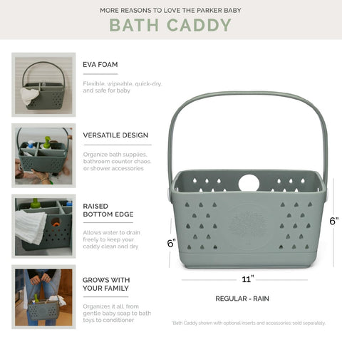 Parker Baby Co bath caddy BPA-free materials for safe use
