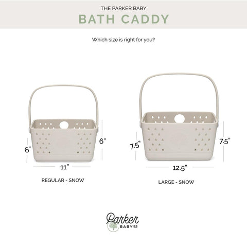 Parker Baby Co. compact size fits small bathrooms without clutter.
