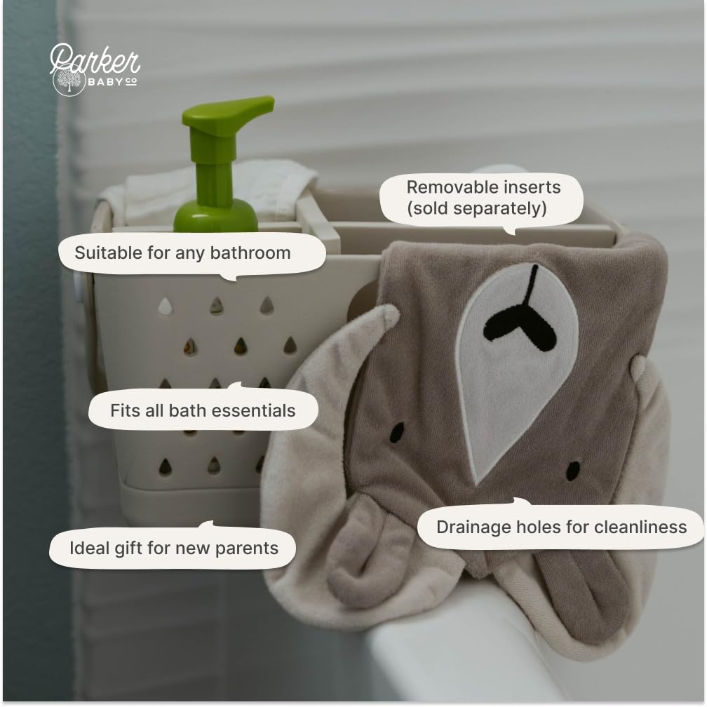 Parker Baby Co. built-in hanging hole allows quick drying between uses.