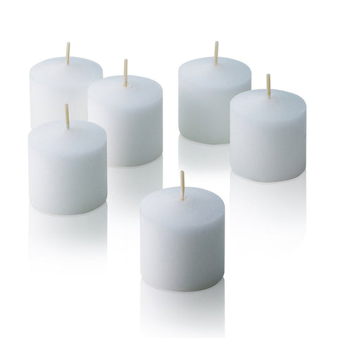 PARNOO 10-hour burn time votive candles for long-lasting warm glow