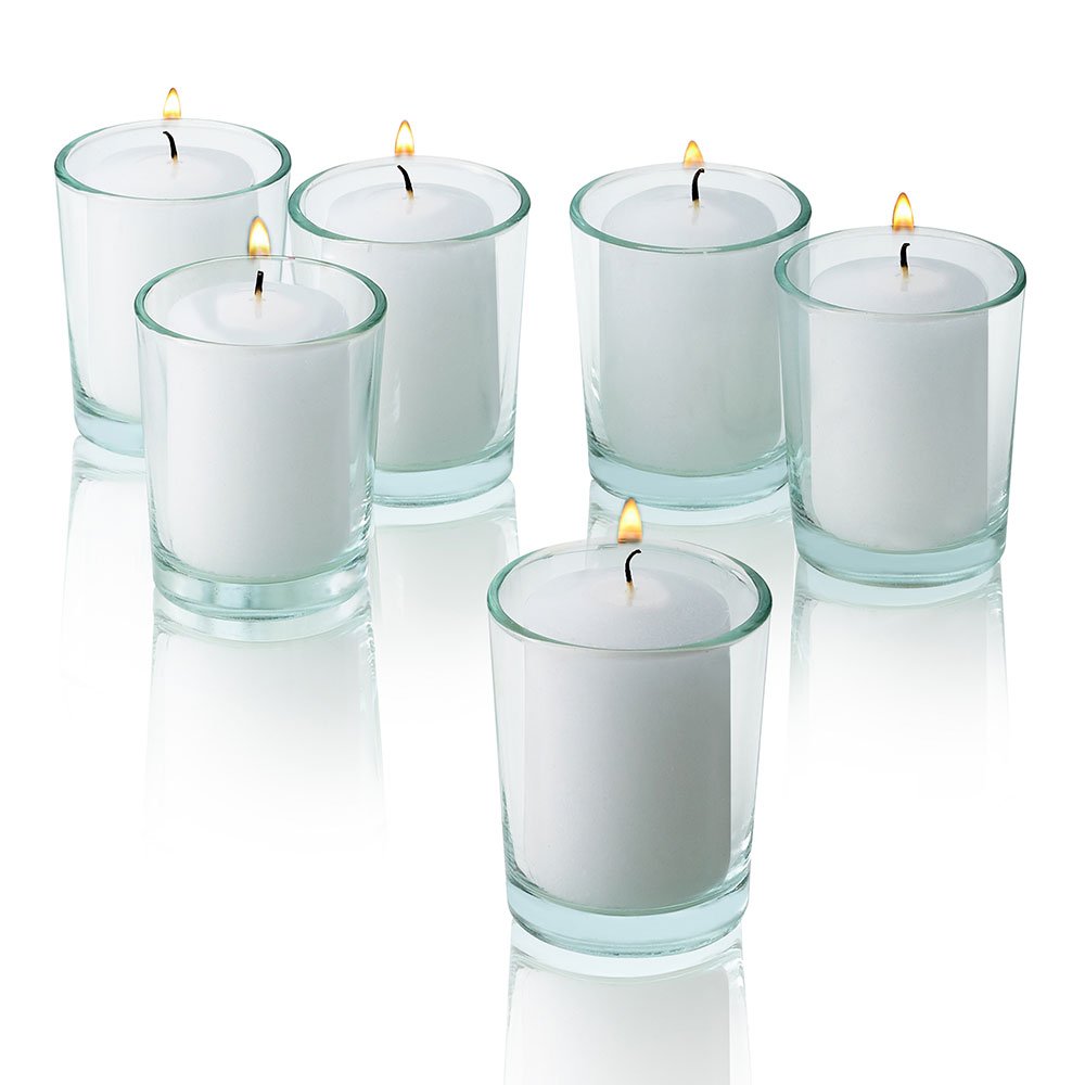 Parnoo bulk votive candles arrive safely and ready for decor projects