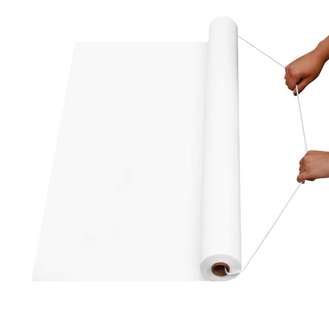 Party Essentials pull cord aisle runner for easy unrolling and setup.
