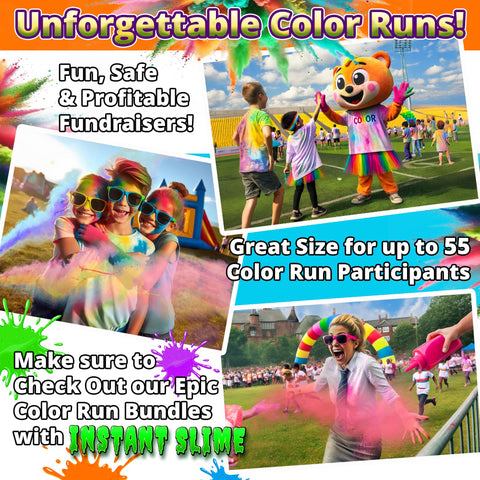 PARTY GOAT nine-color palette ideal for color runs and celebrations