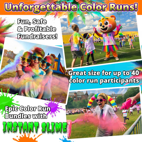PARTY GOAT yellow color powder 3lb bag brightens festivals and summer events