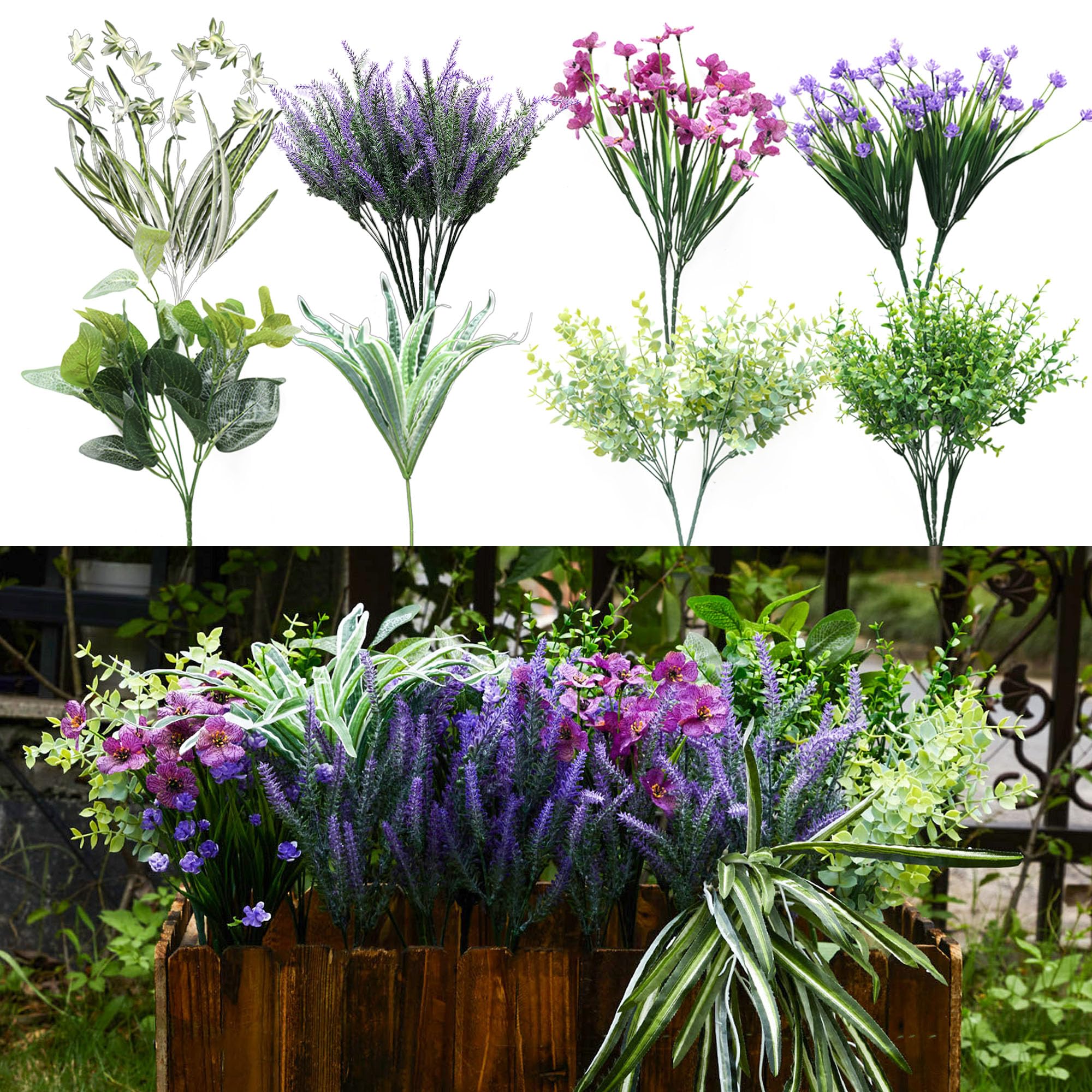 Party Joy lavender flowers for durable outdoor decor with vibrant color