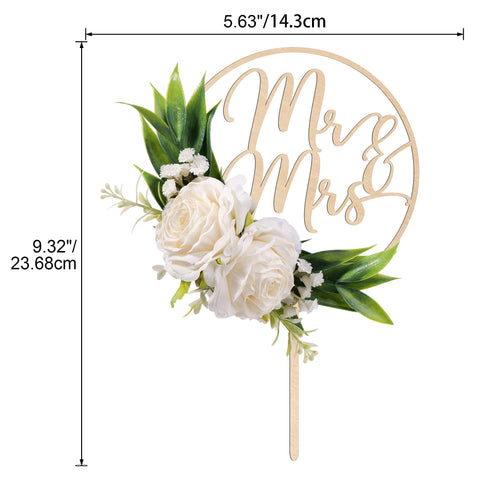 Party to Be topper designed for 6-8 inch wedding cakes