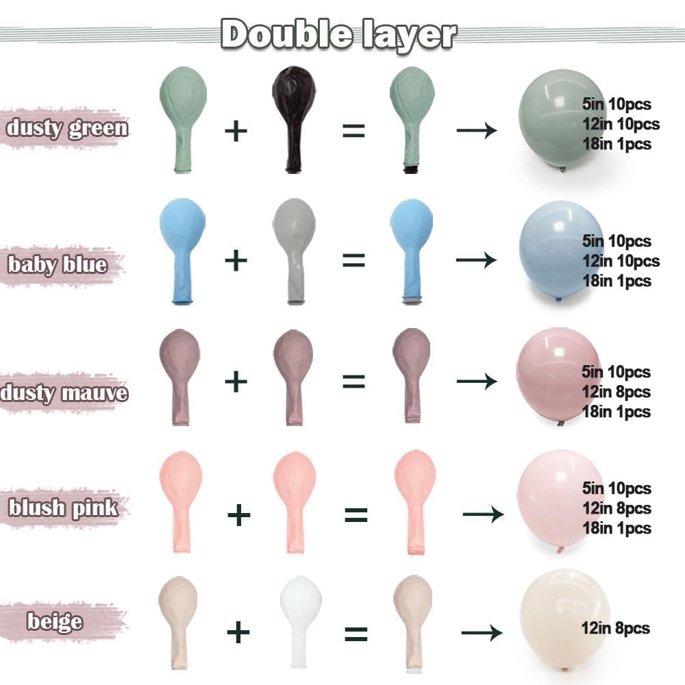 Partycus mauve pink balloons form elegant accents for tea parties or showers.