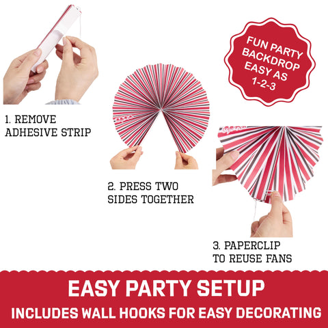 PartyKandy Alabama Crimson Tide official logos with foil accents elevate celebrations