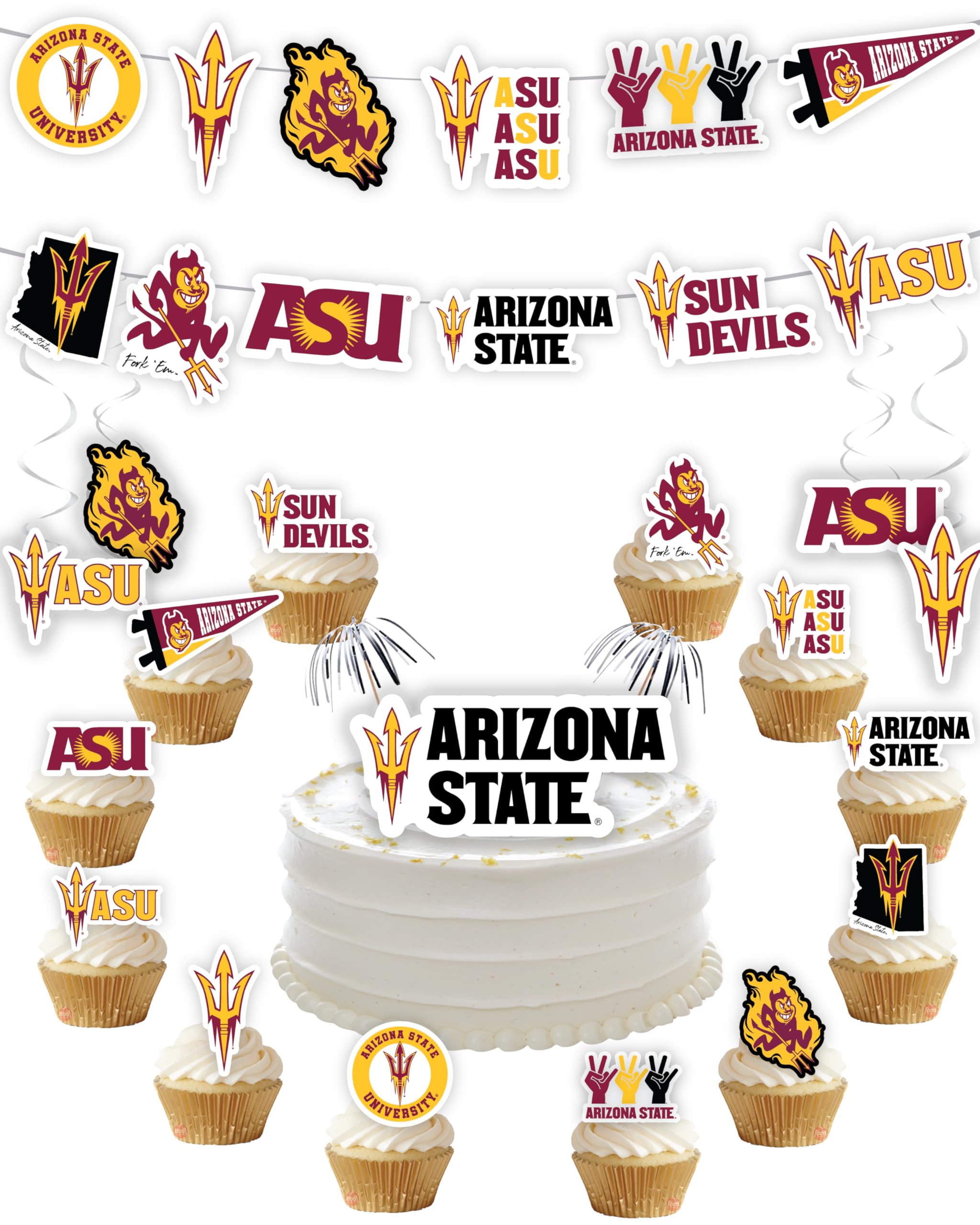 PartyKandy ASU 42-piece banner enhances team spirit at celebrations.
