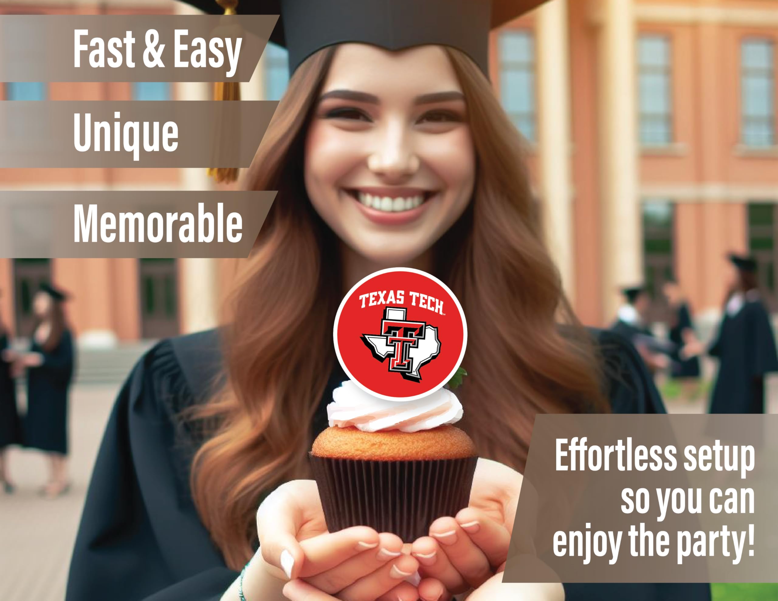 PartyKandy Texas Tech party kit delivers ready decor in one convenient package.