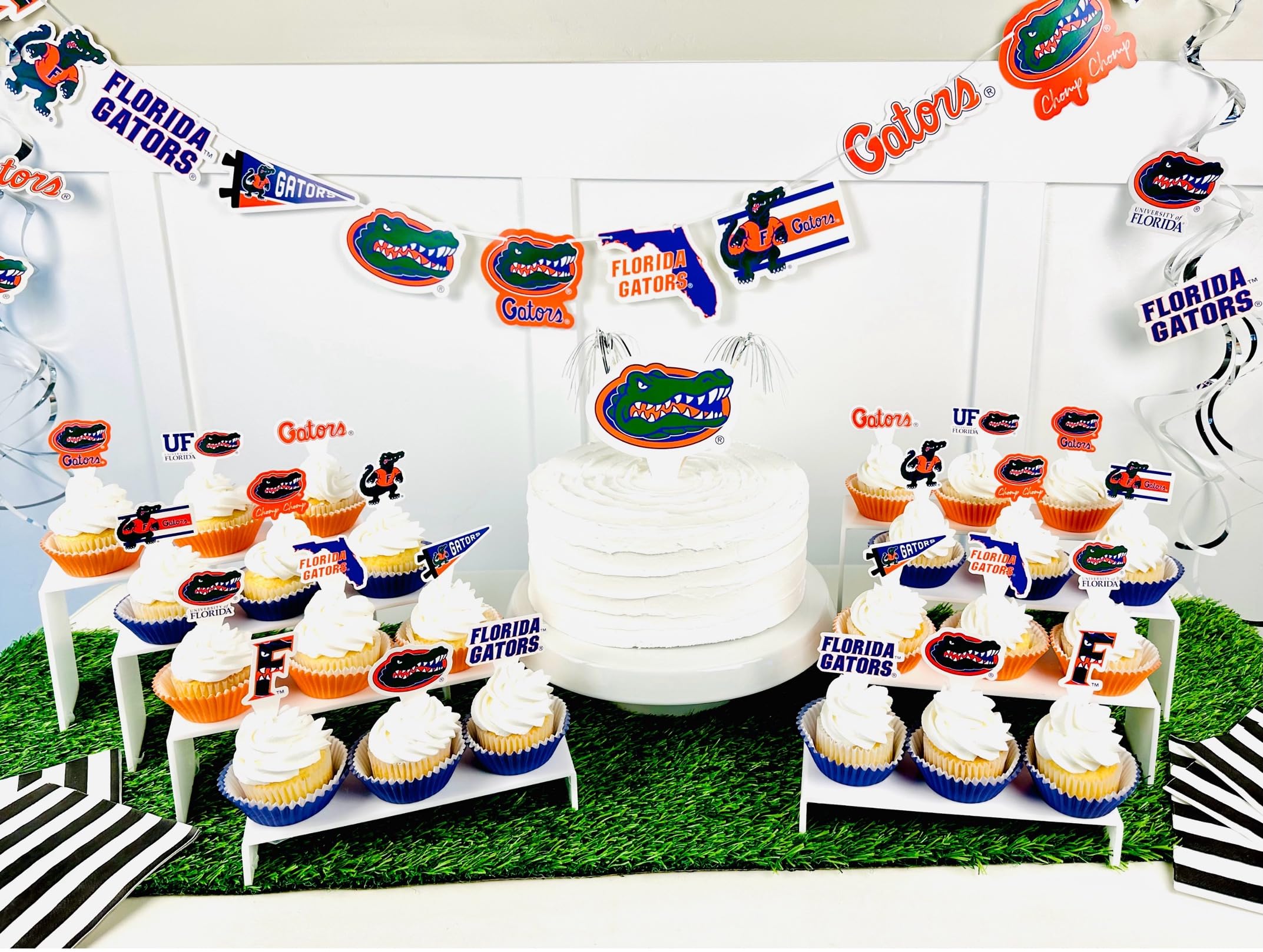 PartyKandy UF cake topper highlighting celebratory cake
