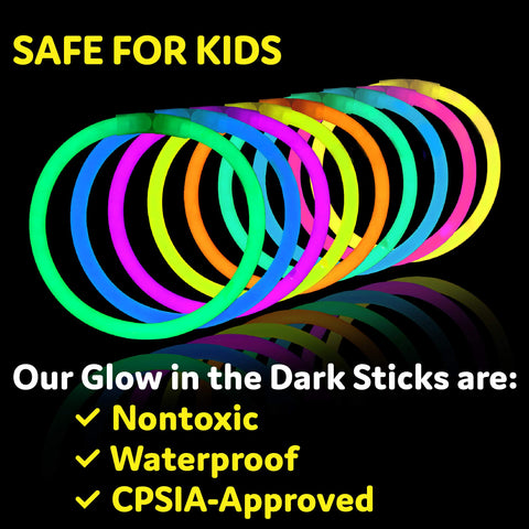 PartySticks glow jewelry ideas: necklaces and bracelets you can assemble quickly.