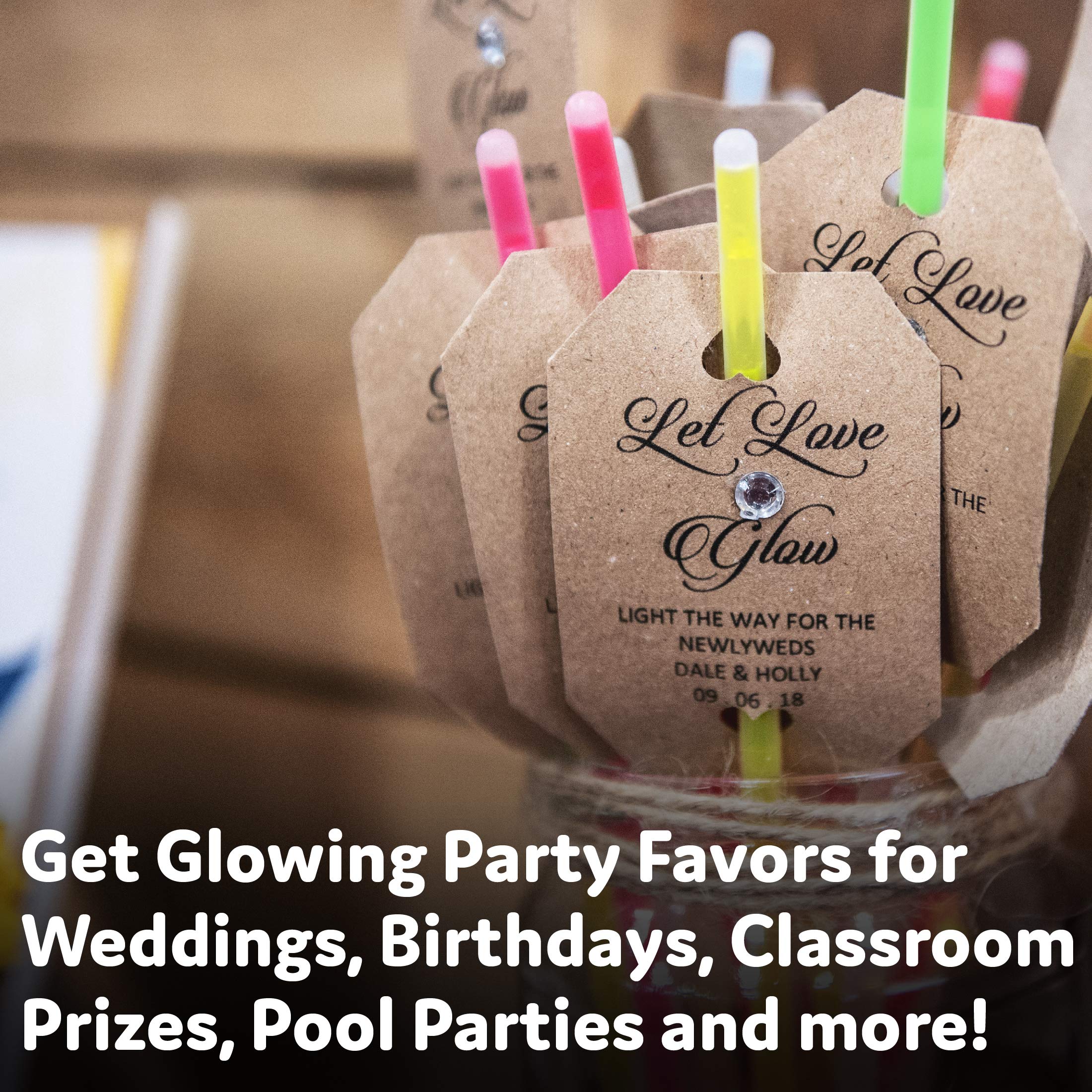 PartySticks glow sticks are perfect for holidays and events.